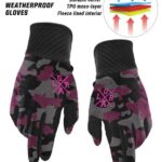 Waterproof Winter Glove<br><small>Pink Camo</small>