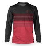 Basic Stripe LS Jersey<br><small>Red</small>