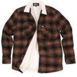 Sherpa Flannel Jacket<br><small>Rust</small>