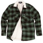 Sherpa Flannel Jacket<br><small>Green</small>