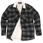 Sherpa Flannel Jacket<br><small>Grey</small>