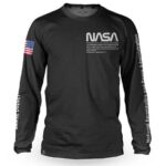 Nasa Flight Crew LS Jersey<br><small>Black</small>