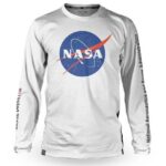 Nasa Emblem LS Jersey<br><small>White</small>