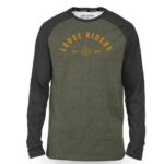 Basic Heather Raglan LS Jersey<br><small>Olive</small>