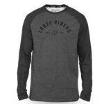 Basic Heather Raglan LS Jersey<br><small>Dark Grey</small>