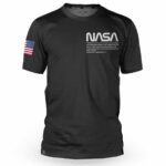 Nasa Flight Crew SS Jersey<br><small>Black</small>