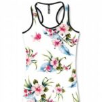 Luau White Tank Top Women<br><small></small>