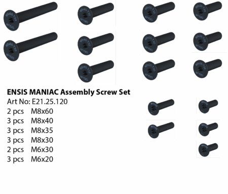 ENSIS MANIAC Assembly Screw Se